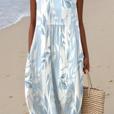 Joy | Leafy Midi Dress