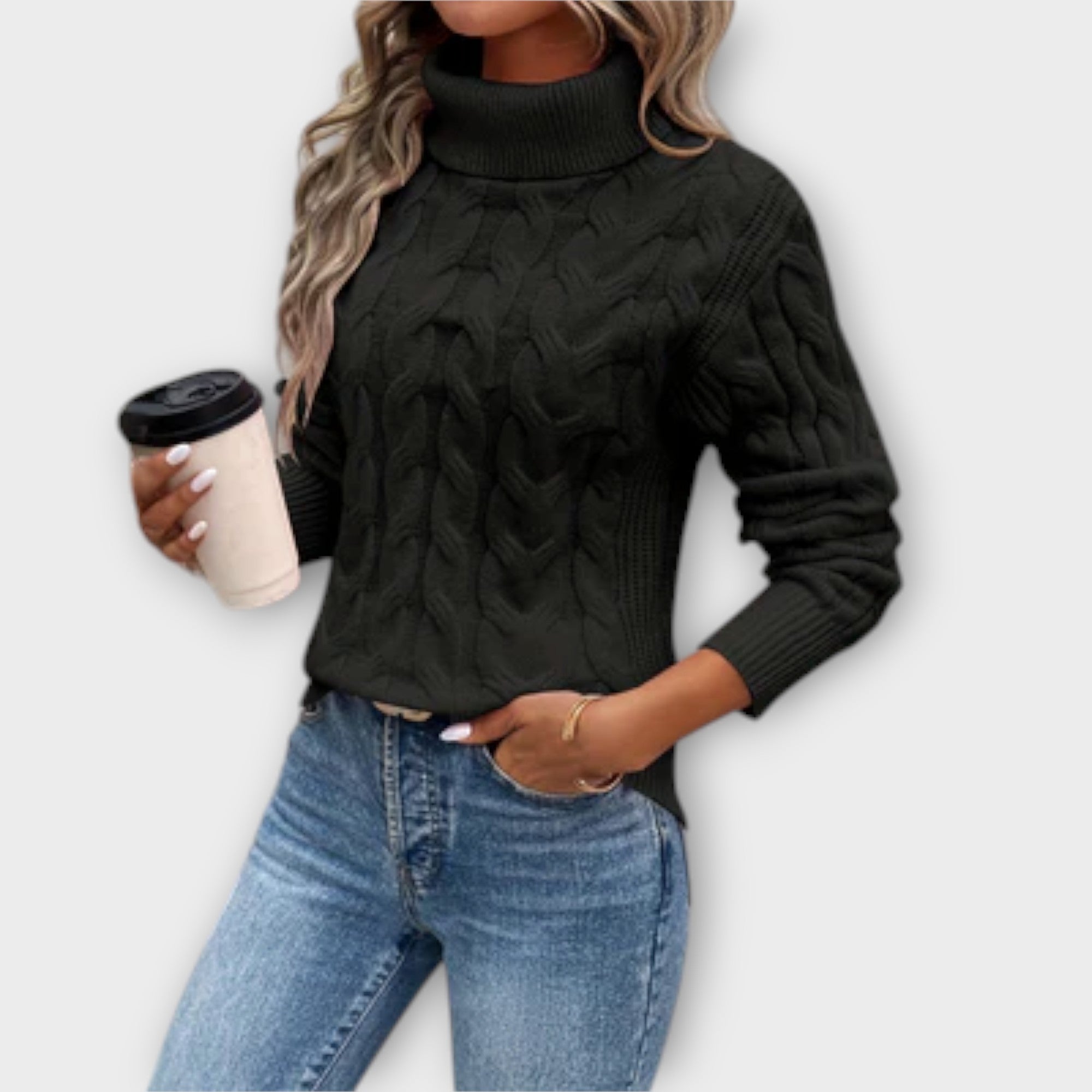 Amélia – Elegáns kötött ujj