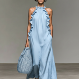 Léa - Női Elegáns Maxi Ruha