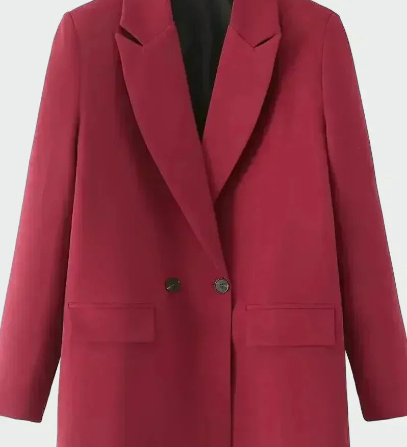 Krisztina - Oversized kabát modern vonallal