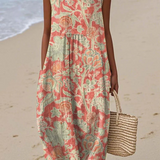Beth | Floral Midi Dress
