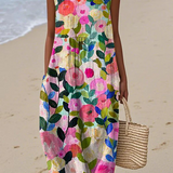 Ava | Floral Midi Dress