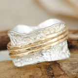 Draai Ring Duo™ – Arany & Ezüst